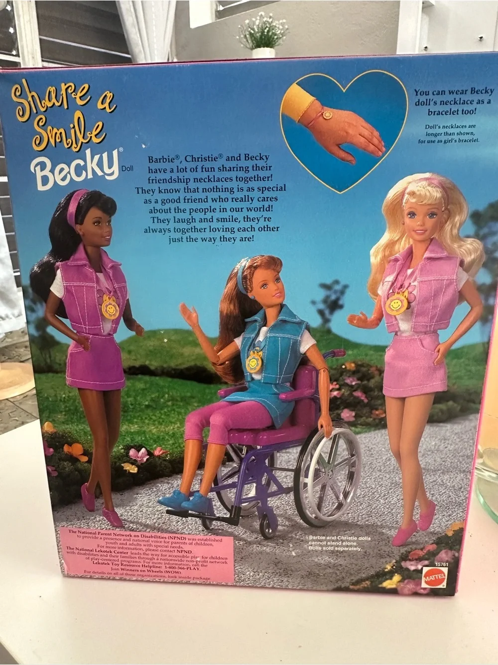 1996 Share a Smile Becky Doll ♿💗 Vintage Special Edition NRFB